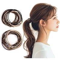 Amazon | BIANHUAN ヘアゴム 大人 おしゃれ 9点 セット 髪ゴム